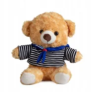 Maskotki i pluszaki - PLUSZOWY PLUSZ MIŚ MARYNARZ Z NAPISEM BAŁTYK MASKOTA PLUSZAK 20 cm - miniaturka - grafika 1