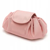 Kosmetyczki, organizery i kuferki - Kosmetyczka Damska Rozkładana Podróżna Różowa Worek PUCCINI QML023-3D - miniaturka - grafika 1