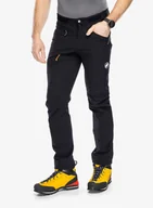 Odzież trekkingowa męska - Spodnie softshell Mammut Taiss SO Pants - black - miniaturka - grafika 1
