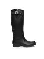 Kalosze damskie - Hunter Kalosze HFW-004 Czarny - miniaturka - grafika 1