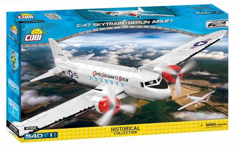 Cobi Small Army ARMY WWII Douglas C-47 Skytrain Berlin Airlift