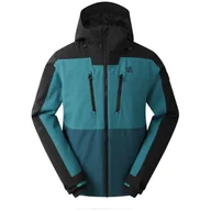 Kurtki męskie - Męska kurtka narciarska Dare 2b Baseplate III Jacket Rozmiar: XL / Kolor: czarny/turkusowy - miniaturka - grafika 1