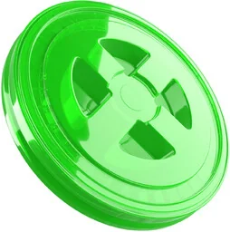 chemicalworkz Performance Bucket Lid Green Transparent - zakręcana pokrywa do wiader detailingowych, zielona - Akcesoria do mycia samochodu - miniaturka - grafika 1