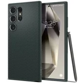 Etui i futerały do telefonów - Etui SPIGEN Liquid Air do Samsung Galaxy S24 Ultra Zielony - miniaturka - grafika 1