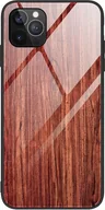 Etui i futerały do telefonów - König Design Etui kompatybilne z Apple iPhone 12 Mini Plastikowe, miękkie etui na telefon komórkowy - Etui na telefon komórkowy Kawowy brąz - miniaturka - grafika 1