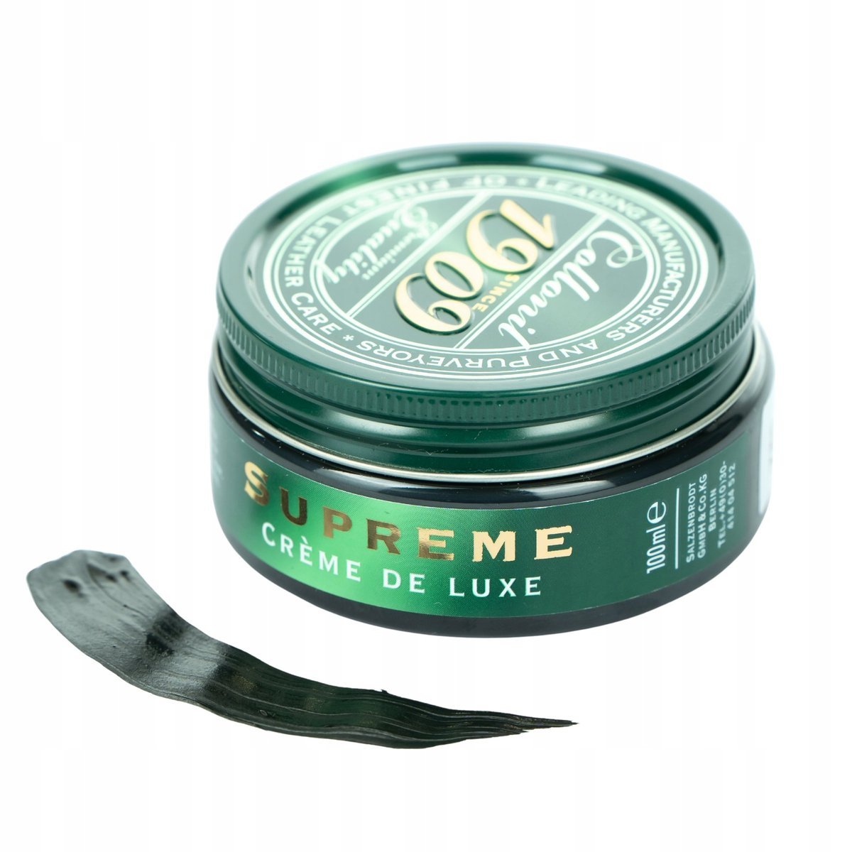 Krem do butów ze skóry Collonil Creme de Luxe 100ml CZARNY ODŻYWIA KOLOR