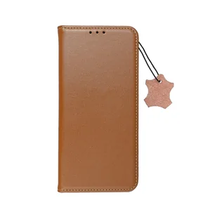cofi1453® Smart Pro oryginalne skórzane etui na książkę skórzane etui na książkę etui na telefon komórkowy etui na telefon komórkowy kompatybilne z iPhone 13 Pro brązowy - Etui i futerały do telefonów - miniaturka - grafika 1