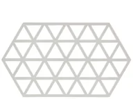 Podstawki pod garnki - Podstawka Zone Denmark pod gorące naczynia Triangles 24 cm jasnoszara 330313 - miniaturka - grafika 1