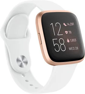 PASEK DO ZEGARKA Fitbit Versa 2/Versa/Versa Lite/Versa SE BIAŁY SILIKON - Akcesoria do smartwatchy PASEK DO ZEGARKA Fitbit Versa 2/Versa/Versa Lite/Versa SE BIAŁY SILIKON - Akcesoria do smartwatchy - miniaturka - grafika 1
