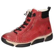 Botki damskie - 317 GO Shoe Company GmbH. Damskie sztyblety 1540-602, czerwone, 41 EU, czerwony, 41 EU - miniaturka - grafika 1