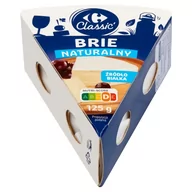 Sery - Carrefour Classic Ser brie naturalny 125 g - miniaturka - grafika 1