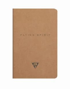 Zeszyt Clairefontaine Flying Spirit B6, linie, brązowy - Zeszyty szkolne - miniaturka - grafika 1