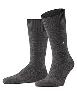 Burlington Skarpety męskie Structure Boot z ocieplającą mieszanką materiałów, brązowy (Brown Melange 5143), 46 EU - Skarpetki męskie - miniaturka - grafika 1