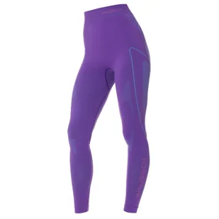 Legginsy na narty damskie Brubeck Thermo - Pozostała odzież narciarska - miniaturka - grafika 1