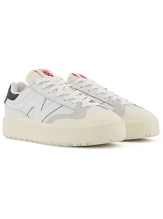 New Balance Skórzane sneakersy "302" w kolorze białym - Trampki damskie - miniaturka - grafika 1