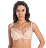 Biustonosze - Biustonosz półusztywniany Eco Exclusive beżowy, Teyli - miniaturka - grafika 1