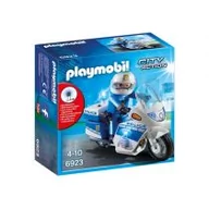 Klocki - Playmobil Motor Policyjny ze światłem led 6923 - miniaturka - grafika 1