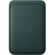 Etui i futerały do telefonów - Etui APPLE FineWoven Wallet MagSafe Ciemnozielony - miniaturka - grafika 1