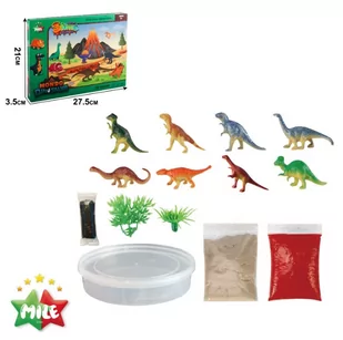 Scena 3D dinozaury DIY - Zabawki interaktywne dla dzieci - miniaturka - grafika 1