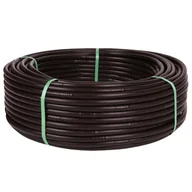 Węże ogrodowe i zraszacze - Brązowa linia kroplująca z kompensacją ciśnienia 16mm/2,2 LPH, 200m MADE IN EU - miniaturka - grafika 1