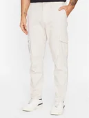 Spodnie męskie - Only & Sons Spodnie materiałowe 22025431 Écru Tapered Fit - miniaturka - grafika 1