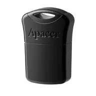 Pendrive - Apacer USB flash disk, USB 2.0, 64GB, AH116, czarny, AP64GAH116B-1, USB A, z osłoną - miniaturka - grafika 1