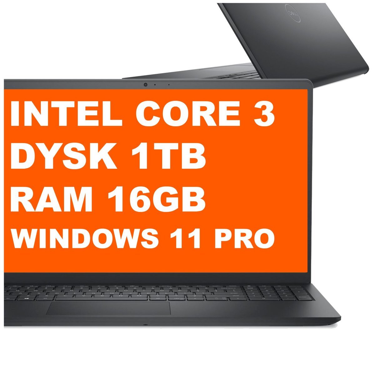 Dell Pro 15 Essential PV15250 / DEPV15250_RPLU_004_P / 16GB / 1TB / Intel Graphics / FullHD / Win 11 Pro / Czarny