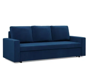 Kanapa 3osobowa, Neo Kronos, 220x92x92 cm, granatowy - Sofy i kanapy - miniaturka - grafika 1