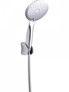 LAVEO NLF 00AD FINO Zestaw natryskowy punktowy Wymiar słuchawki:  125 mm Długość węża: 1500 mm Wykończenie: chrom - Zestawy prysznicowe - miniaturka - grafika 1