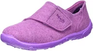 Kapcie damskie - Superfit Dziewczęce kapcie Lucky, Fioletowy 8500, 30 EU - miniaturka - grafika 1