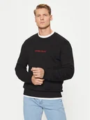 Bluzy męskie - Guess Jeans Bluza M4YQ19 K9V31 Czarny Regular Fit - miniaturka - grafika 1