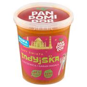 Szybkie dania obiadowe - Pan Pomidor Zupy świata indyjska z soczewicą i garam masala 400 g - miniaturka - grafika 1