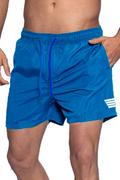 Spodnie męskie - Kąpielówki męskie 2023 niebieska - Risardi - miniaturka - grafika 1