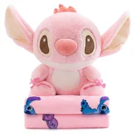 Maskotki i pluszaki - MASKOTKA PLUSZOWA STICH MIŚ PLUSZAK PRZYTULANKA STITCH z KOCYKIEM - miniaturka - grafika 1