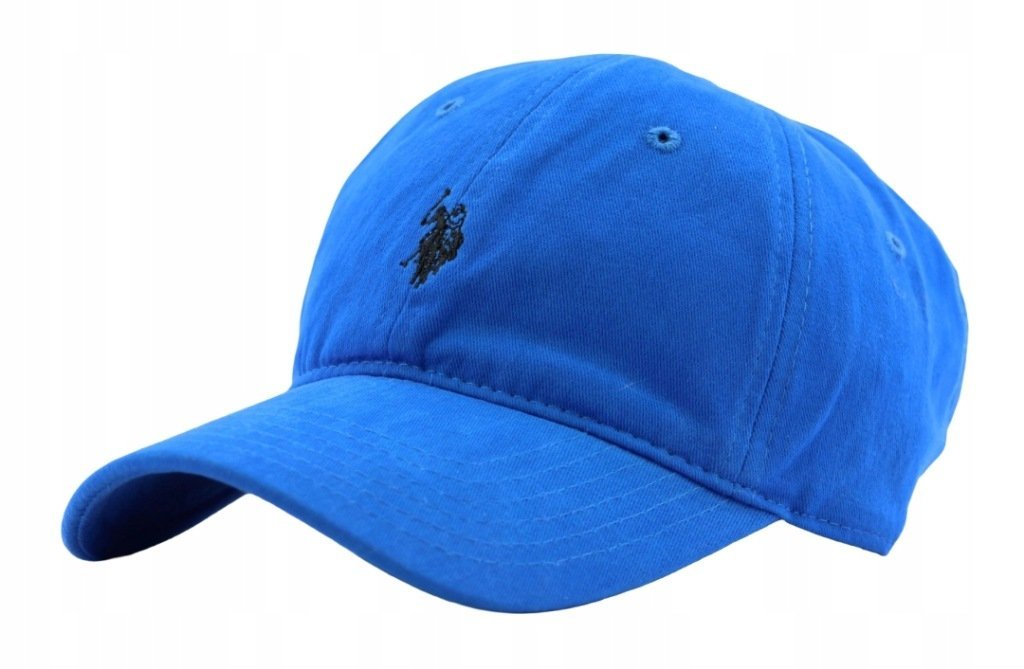 Czapka z daszkiem męska młodzieżowa U.S. Polo Assn. 54-59cm Niebieska Haft