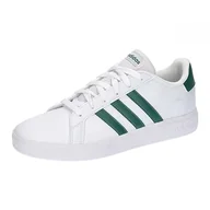 Sneakersy damskie - adidas Grand Court Lifestyle Tenis Lace-Up Sneakersy, FTWR Biały/Collegiate Green/FTWR Białe, 43 EU, Ftwr White Collegiate Green Ftwr White, 43 EU - miniaturka - grafika 1