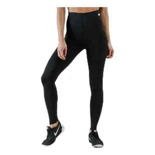 Nike Damskie spodnie sportowe W NK SCULPT VCTRY TGHT, czarne/(białe), M - Spodnie damskie - miniaturka - grafika 1