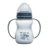 Butelki dla niemowląt - BUTELKA BIDON Z UCHWYTAMI I SMOCZKIEM 250ML LORELLI - miniaturka - grafika 1