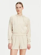 Bluzy damskie - Guess Bluza V5GQ00 KCT02 Beżowy Regular Fit - miniaturka - grafika 1