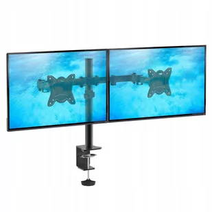 FN402 - Ergonomiczny uchwyt biurkowy do dwóch monitorów 10"-30" - Uchwyty do monitorów - miniaturka - grafika 1