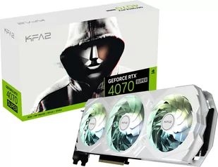 KFA2 GeForce RTX 4070 SUPER EX Gamer White 1-Click OC 12GB GDDR6X (47SOM7MD7KWK) - Karty graficzne - miniaturka - grafika 1