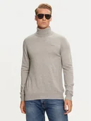 Swetry męskie - Guess Golf Ebenezer M4BR05 Z3H82 Szary Regular Fit - miniaturka - grafika 1