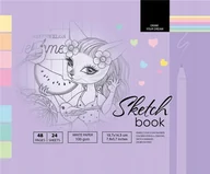 Przybory szkolne - Szkicownik 197x145/48K 100g TW FRESH - miniaturka - grafika 1