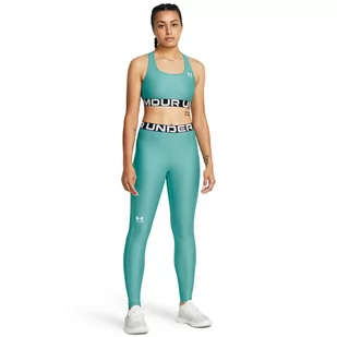 Damskie legginsy treningowe Under Armour UA HG Authentics Legging - turkusowe - UNDER ARMOUR - Spodnie sportowe damskie - miniaturka - grafika 1