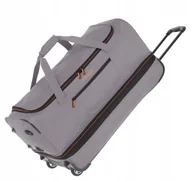 Torby podróżne - Torba podróżna na kółkach Travelite Basics 98/119L jasna szara - miniaturka - grafika 1