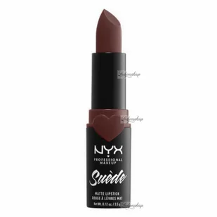 NYX Professional Makeup Professional Makeup Suede Matte Lipstick szminka matująca odcień 07 Cold Brew 3,5 g - Szminki - miniaturka - grafika 2