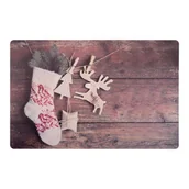 Obrusy i serwetki - Podkładka 28x43 Świąteczna Christmas Skarpetka - miniaturka - grafika 1