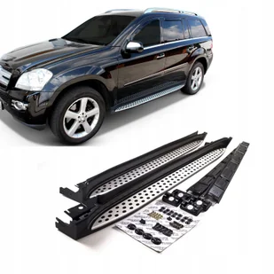 Progi Mercedes Gl X164 450 2007-13 Stopnie Boczne - Akcesoria tuningowe - miniaturka - grafika 1