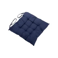 Poduszki dekoracyjne - Poduszka na siedzisko SIMONA 40 x 40 cm 29289 granatowy - miniaturka - grafika 1