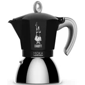 Zaparzacze i kawiarki - Bialetti Kawiarka kawiarka New Moka Induction 4tz czarna - miniaturka - grafika 1